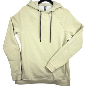 Scoor Mens Raglan Pullover Hoodie Sage Green Stretch Athletic Sweatshirt Small